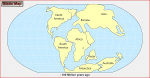 Mapa evolución geologica planeta