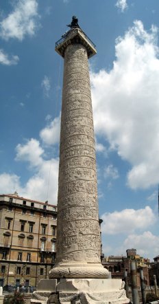 Complete view of Trajan's Column