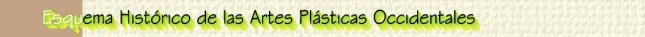 Evolución arte occidental