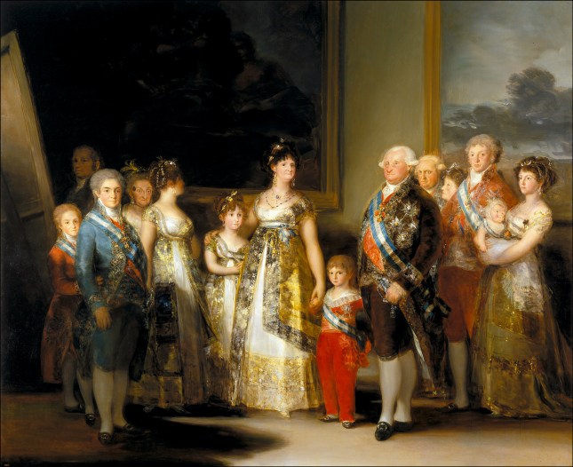 Goya - Familia de Carlos IV