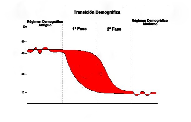 Gráfico Transición Demográfica