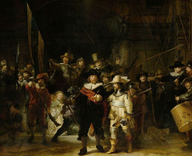 The_Nightwatch_by_Rembrandt